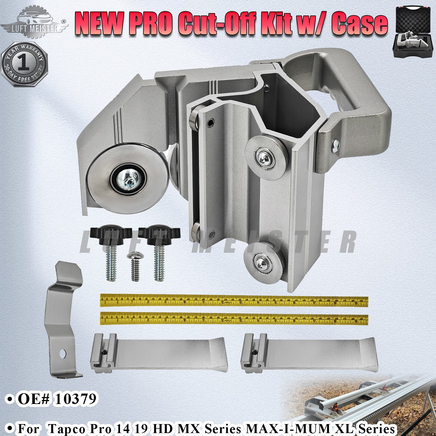For Tapco Pro 14 19 HD MX Series PRO Cut-Off with Case 10379 Precision Cutter