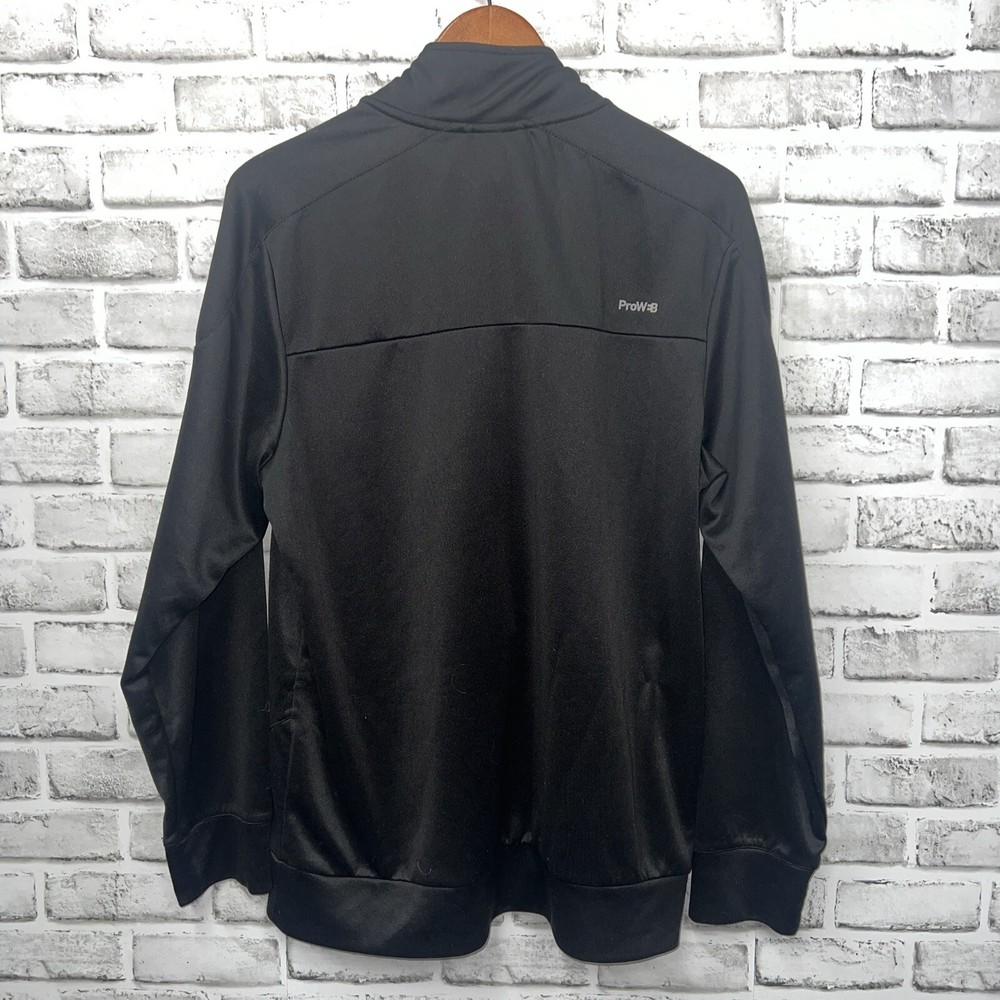 Spyder Active Black Full Zip Jacket Mens Size L
