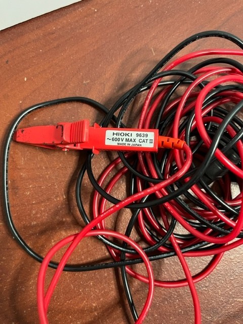 HIOKI 9639 Connection Cable