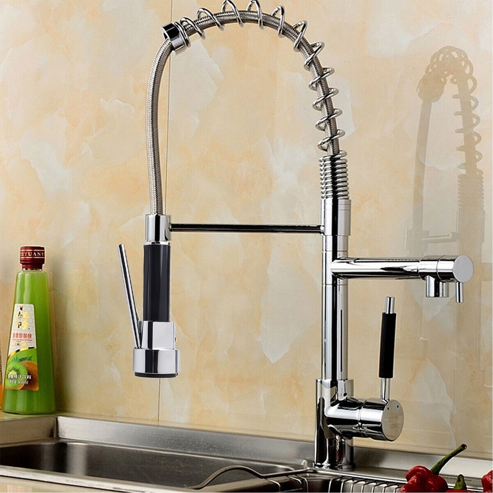 Pull Out Spray Head Replacement Kitchen Mixer Tap Water Faucet Shower Setting