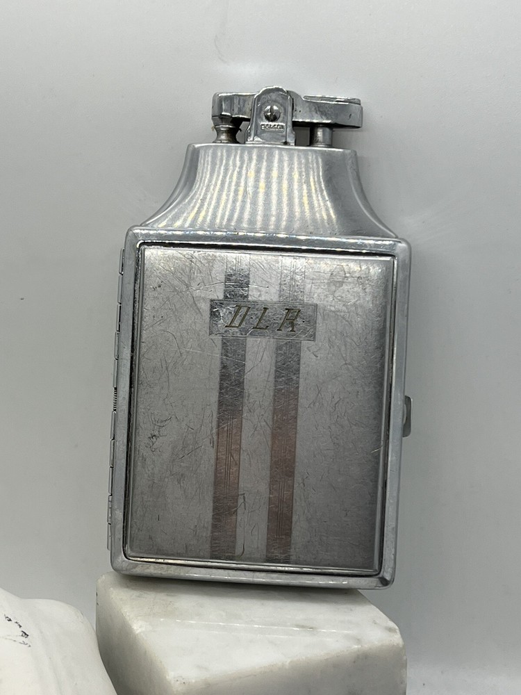 Vintage Ronson Master Case Cigarette Case And Lighter