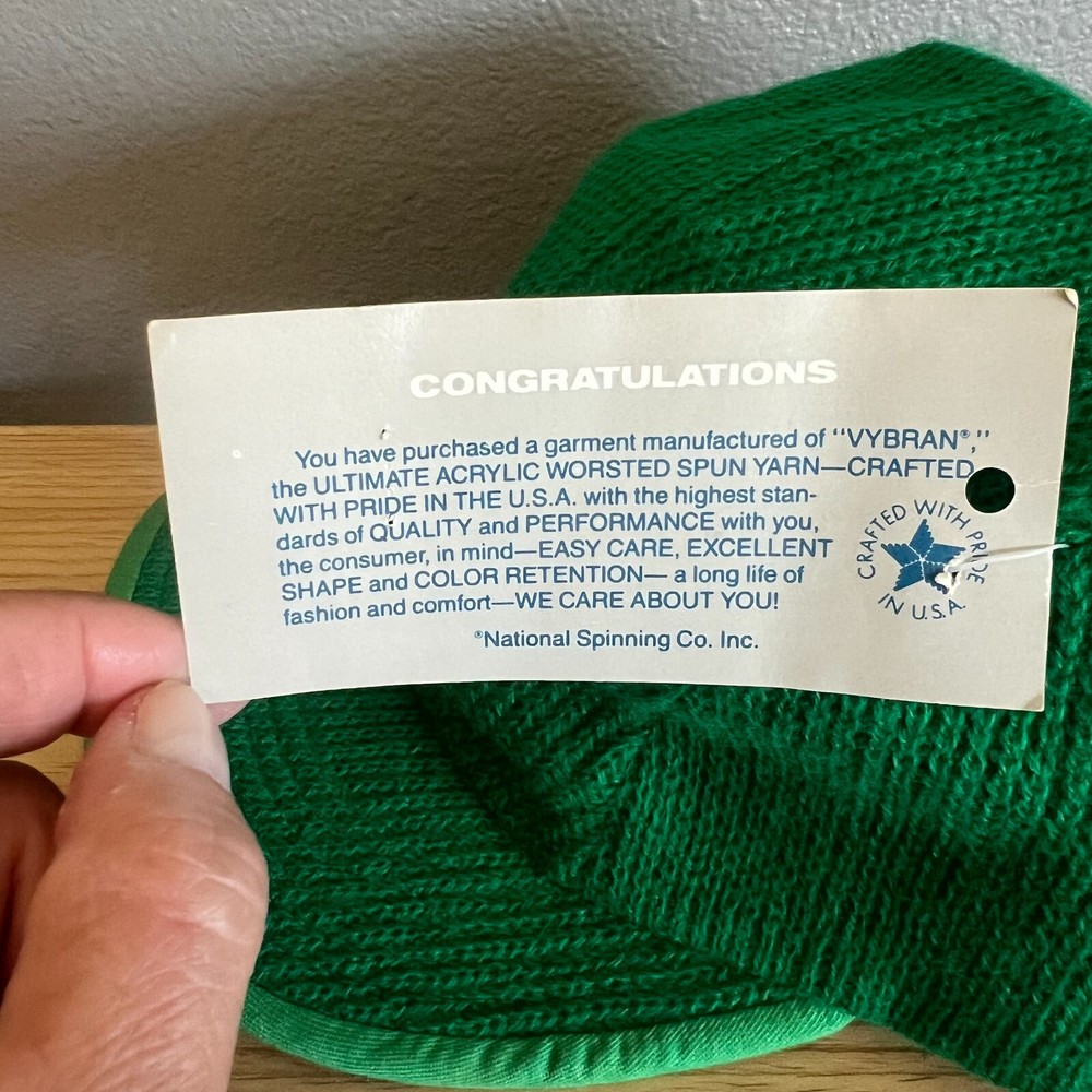Vybran Warm Winter Hat Cap Strapback NWT Made In USA