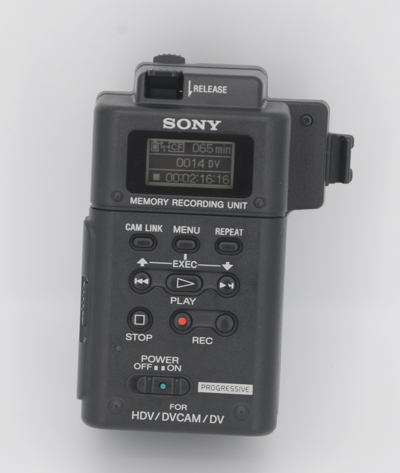 Sony HVR-MRC1 Memory Recording Unit with 16GB CF Card 90% New Tested Good