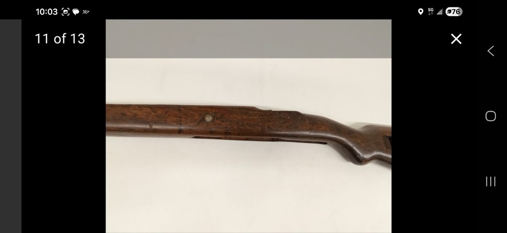 K98 Mauser Rifle Stock Set Sporter
