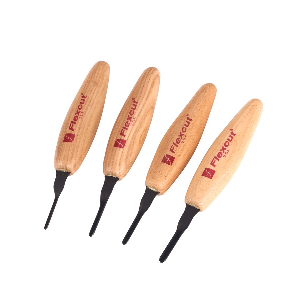 Flexcut 60 Degree Parting Micro Tool Set MT700