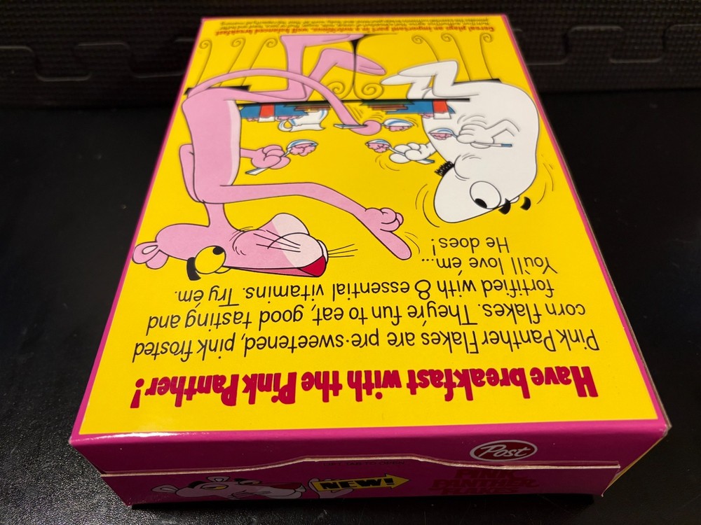 Pink Panther Flakes (New New New version) - Empty custom design display box