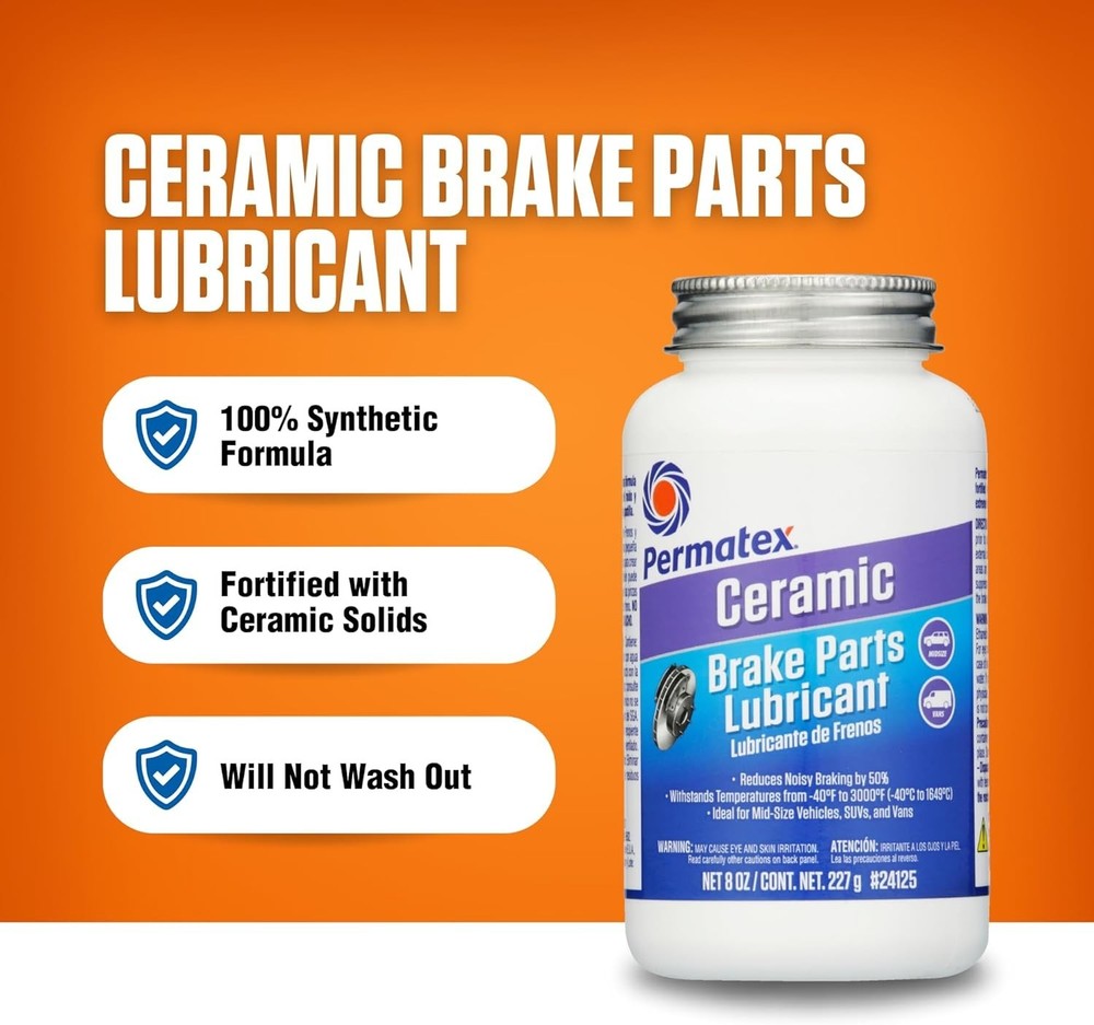 Moisture Resistant Brake Lubricant - 8 oz.