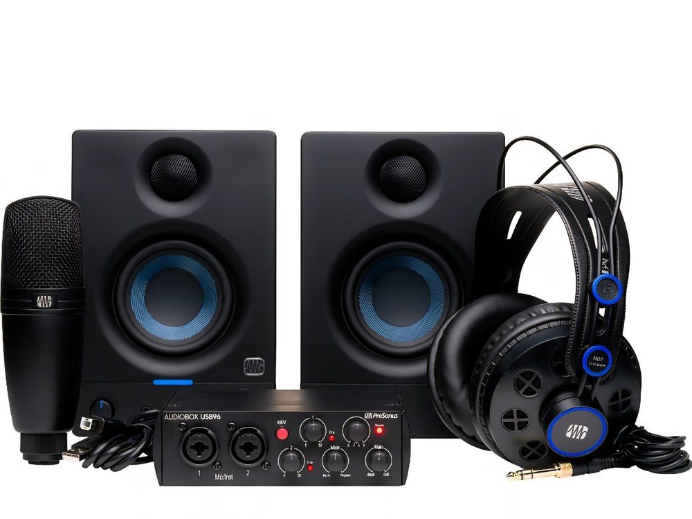 Presonus Audiobox 96K USB Complete Bundle