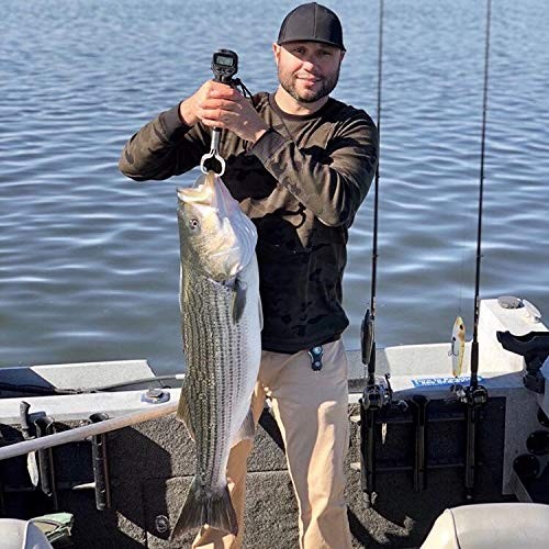 Fish Gripper with Digital Fish Scale, Memory Function Fishing Scale, Save Up ...