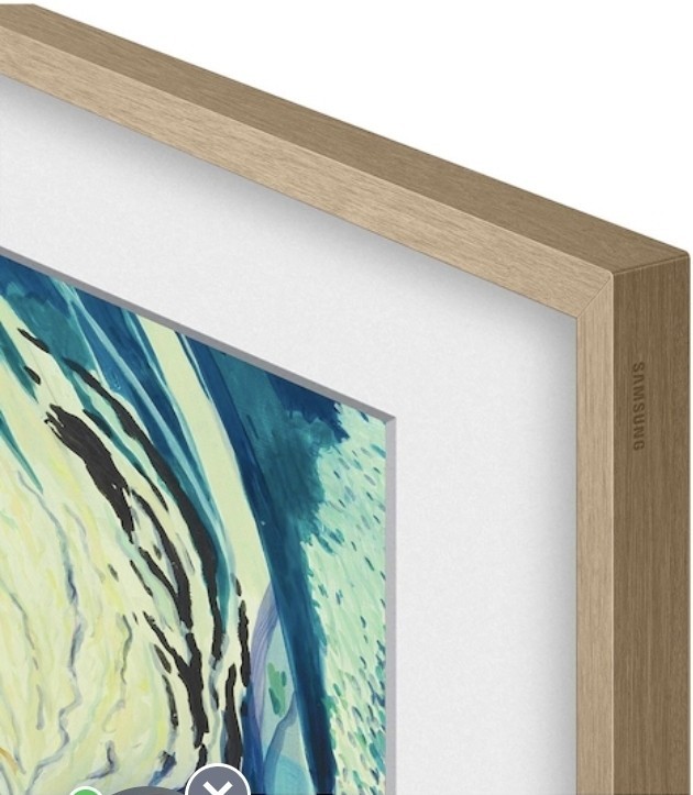Samsung 75" The Frame Customizable Bezel, Modern Teak - VG-SCFF75TKBZA (2025)