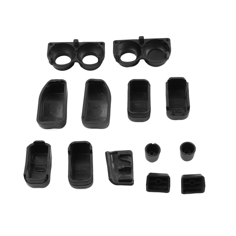 13pcs Hand Control Switch Housing Button Cap For Harley Touring FLHTC 14-up