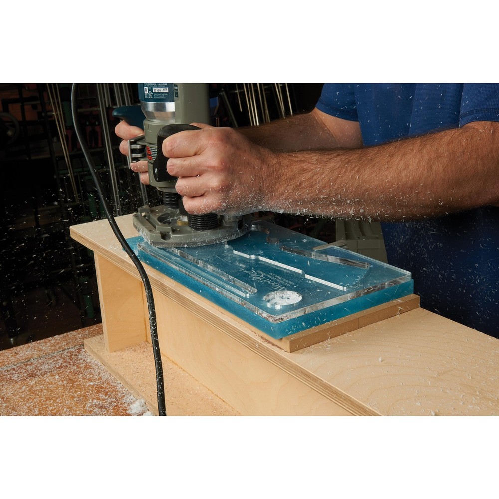 WOODRIVER Cleaver Cutting Board Router Template