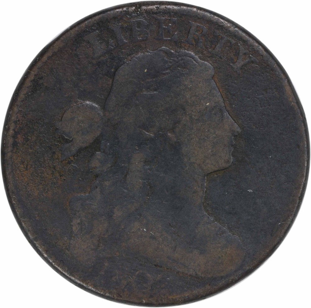 1802 Large Cent AG Uncertified #255