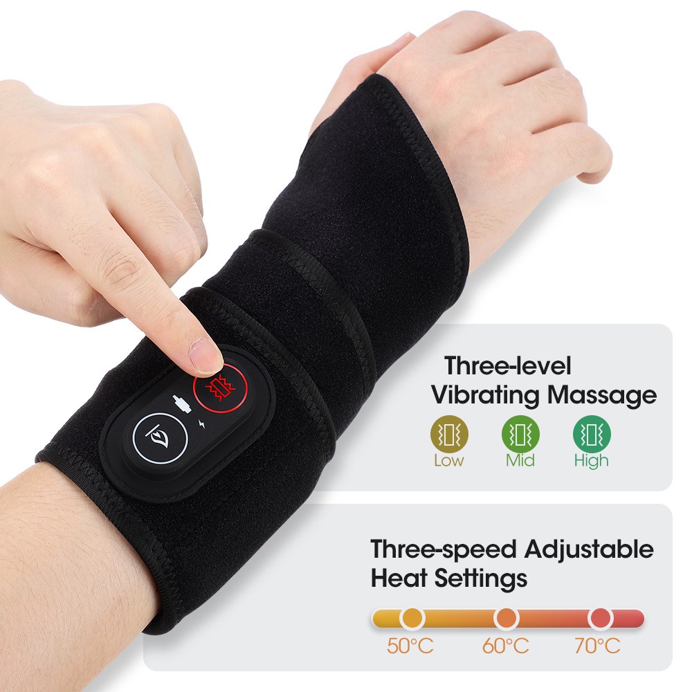 660nm&850nm Infrared Red Light Therapy Belt Wrap Pad For Wrist Joint Pain Relief