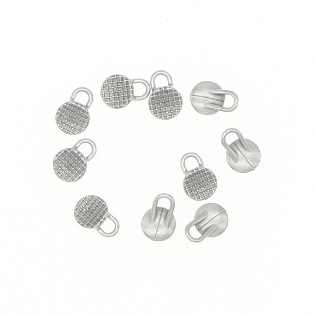 Dental Ortho Traction Hook Bondable Round/Rectangular Caplin Hooks MIM/Split