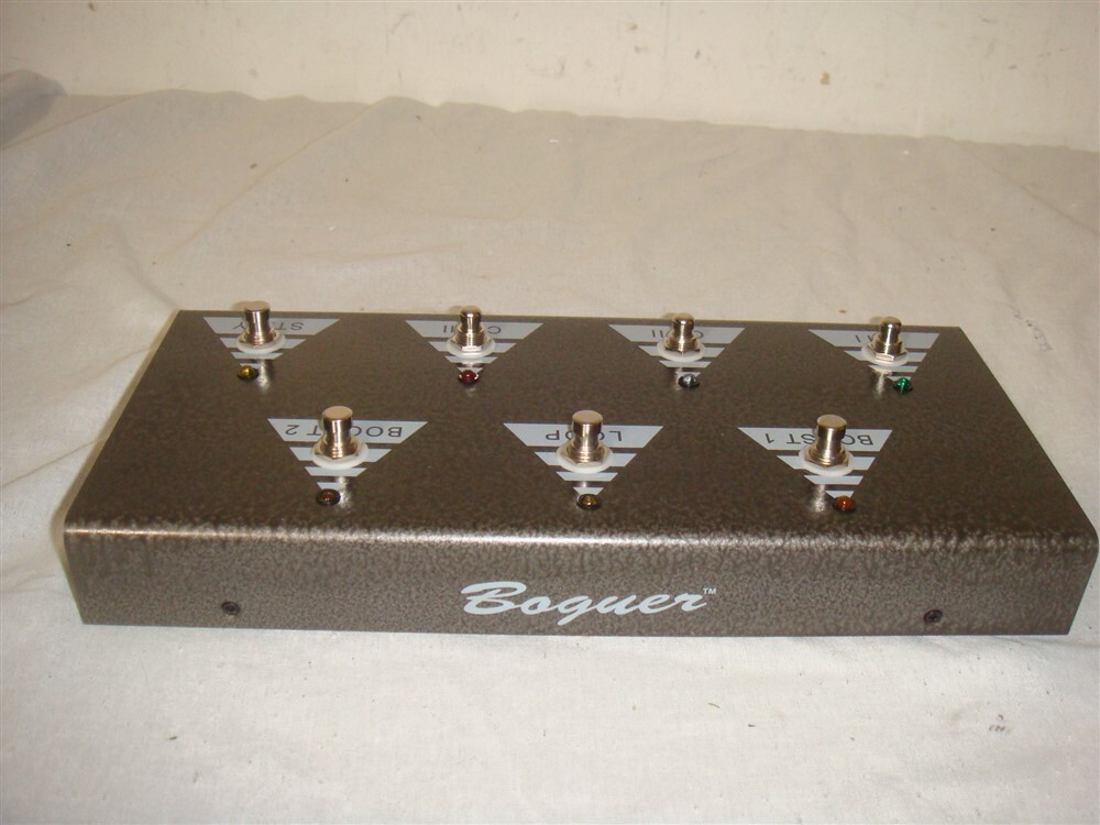 BOGNER ECSTACY 7 BUTTON FOOTSWITCH CONTROLLER XTC