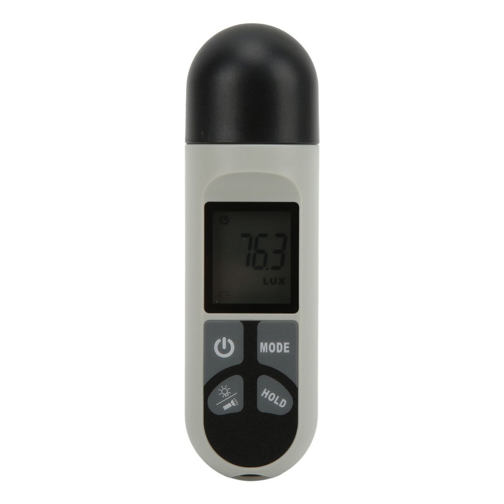 Light Meter Wide Range High Accuracy LCD Screen Backlit Display Easy Reading