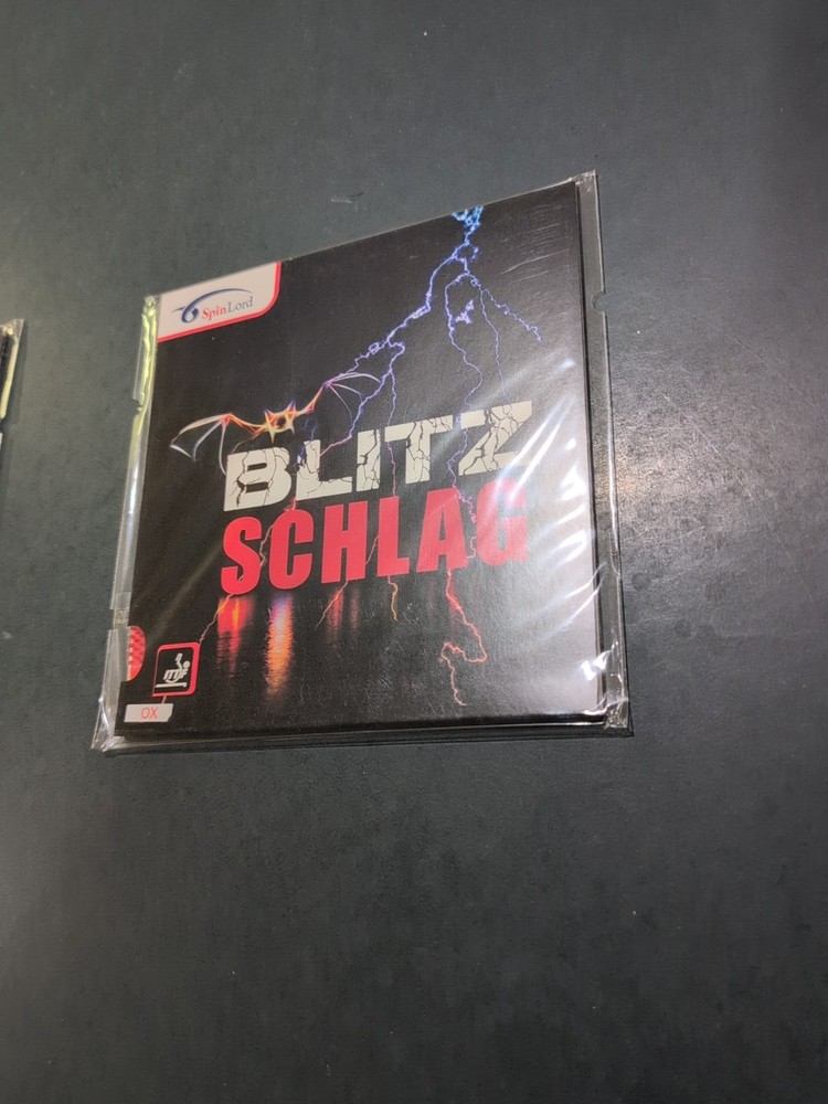 Spinlord Blitzschlag Long Pip Ox Red Rubber