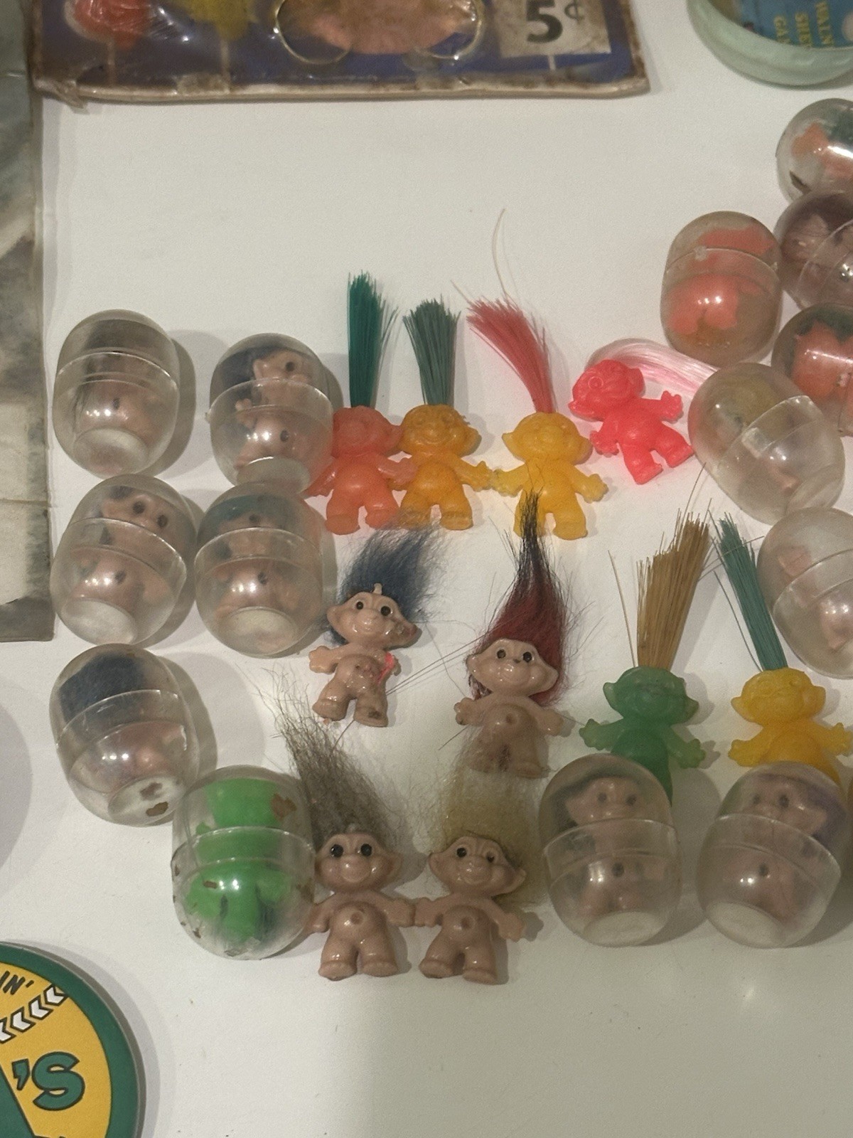 Vintage Gumball Machine Trinkets Toys Mixed Lot