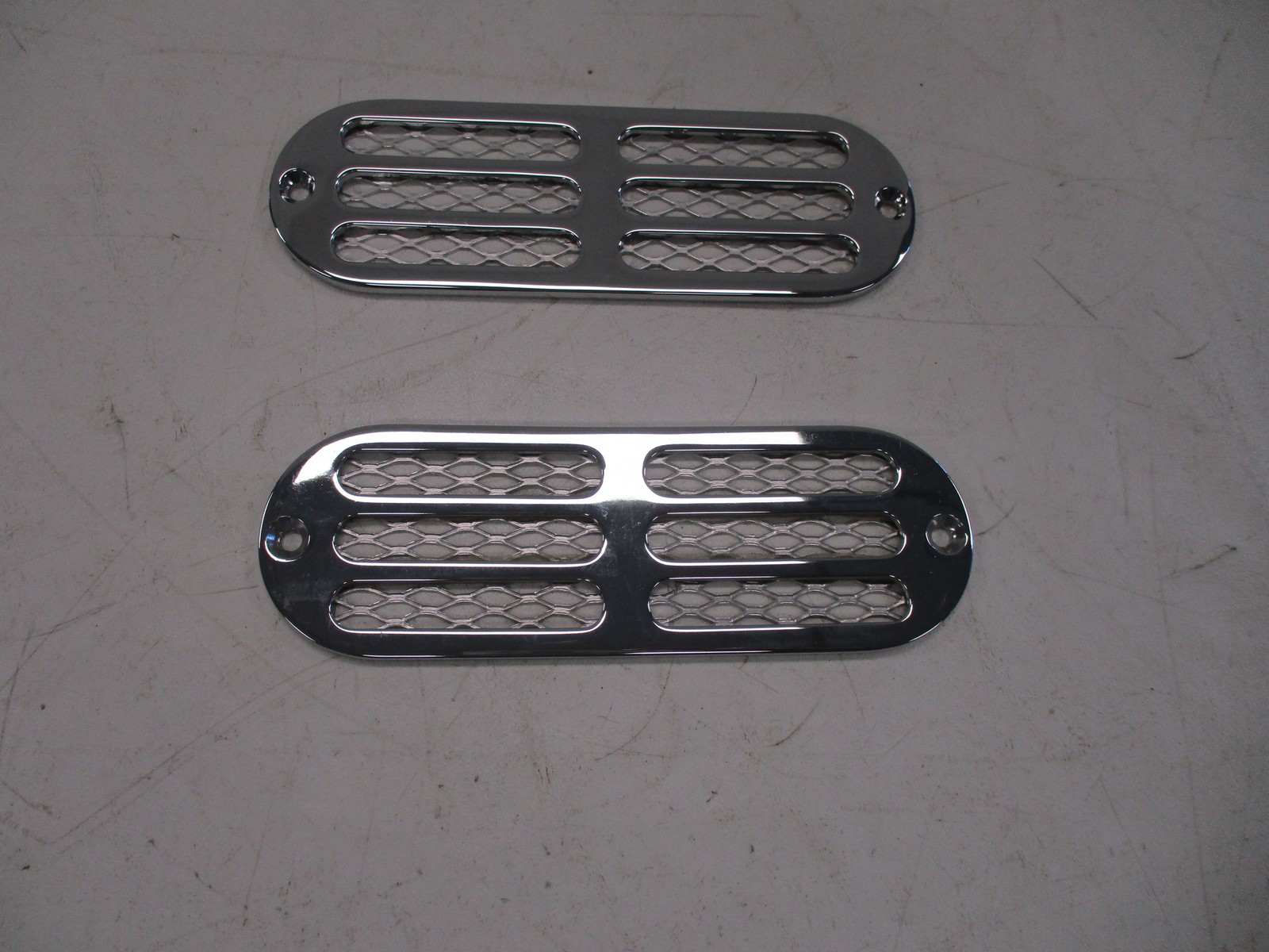 PERKO OVAL LOUVERED VENT TRANSOM OR LOCKER COVER SET OF (2) 86030 BOAT