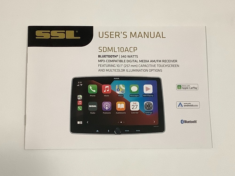SSL USER MANUAL FOR SDML10ACP