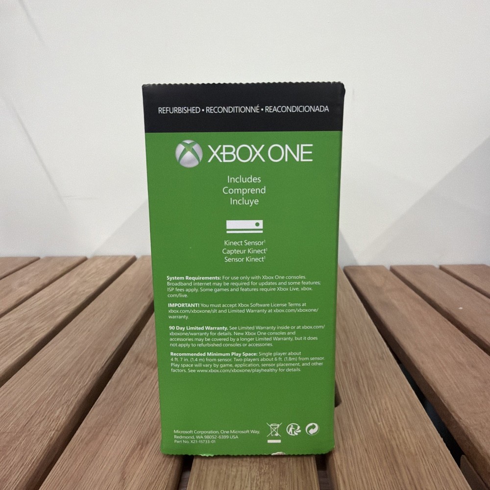 Microsoft Xbox One Kinect Motion Sensor - Black - Model 1520 Sealed Restored