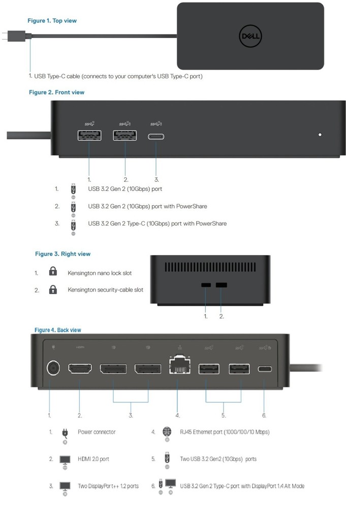 Dell Universal Dock UD22 - Black