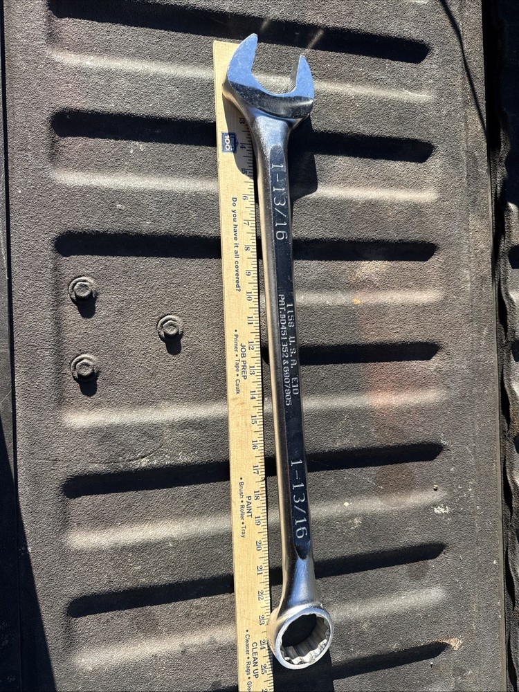 Wright Tool 1-13/16” Combination Wrench WRIGHTGRIP 12 Point #1158