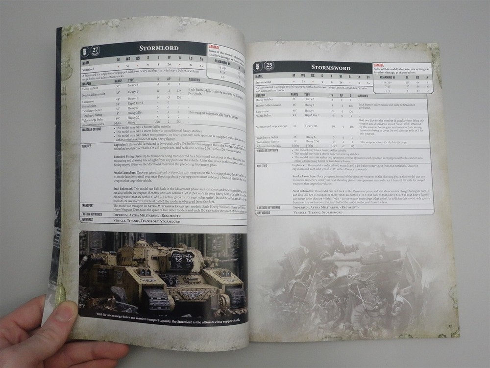 Warhammer 40K: 8th Edition Index Imperium 2