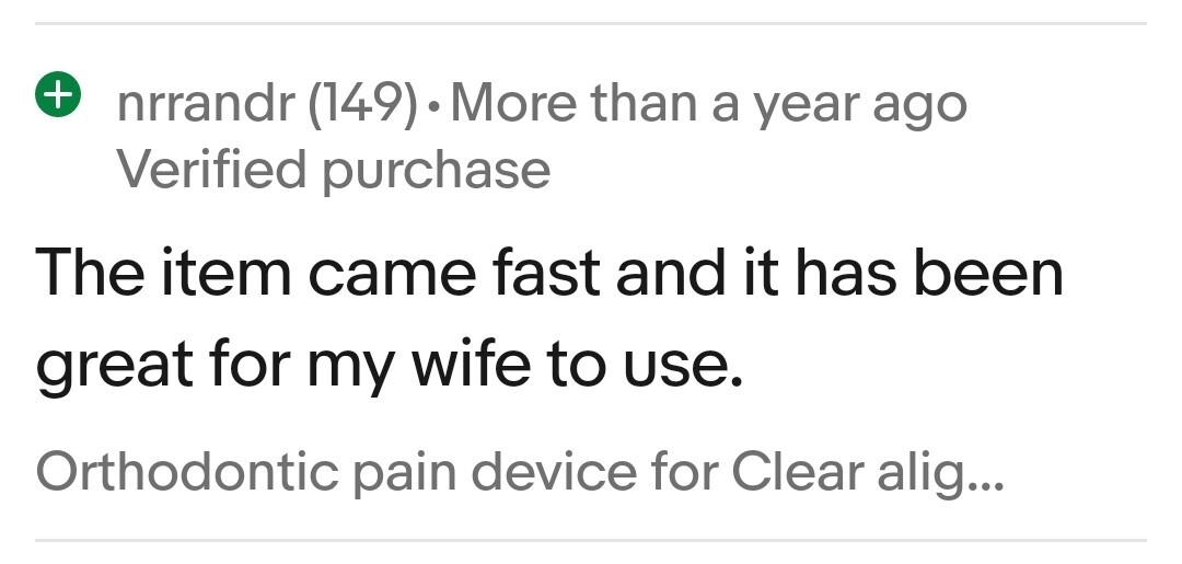 HD 2.0 Ortho Pain Device & Case Clear aligners Invi$align Dental 166Hz