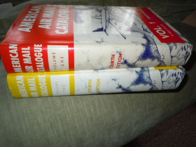 AMERICAN AIRMAIL CATALOGUE Volume 1 & 2 Both 4th editions. HC/DJ