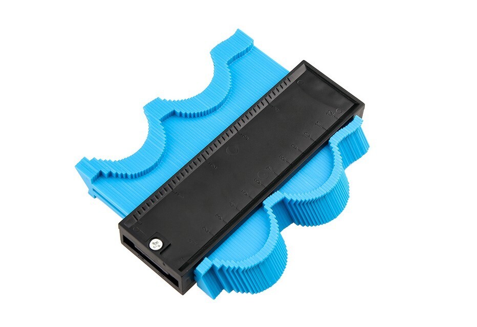 3 Pieces Contour Gauge, Plastic Outline Profile Shape Set.