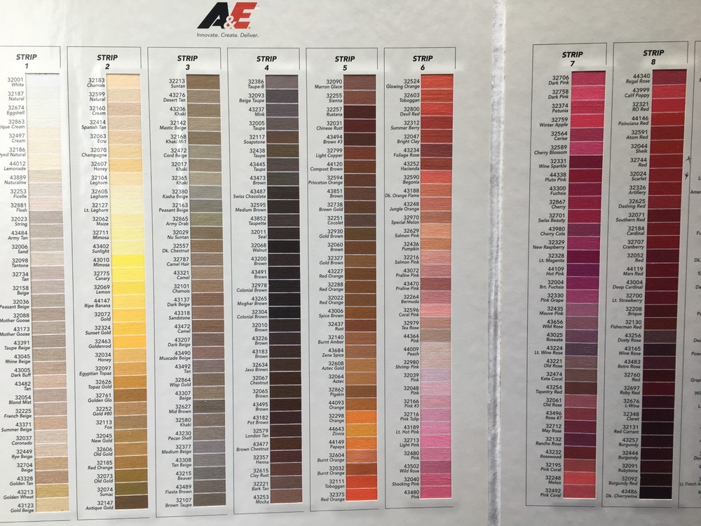 A&E Tex40 Thread White #32001 100% Spun Polyester Cone 6000 Yard. MADE IN USA