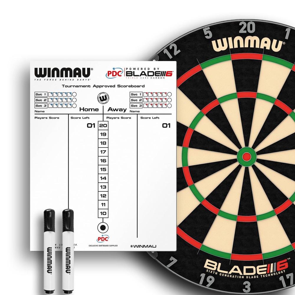Dry Wipe Darts Scoreboard