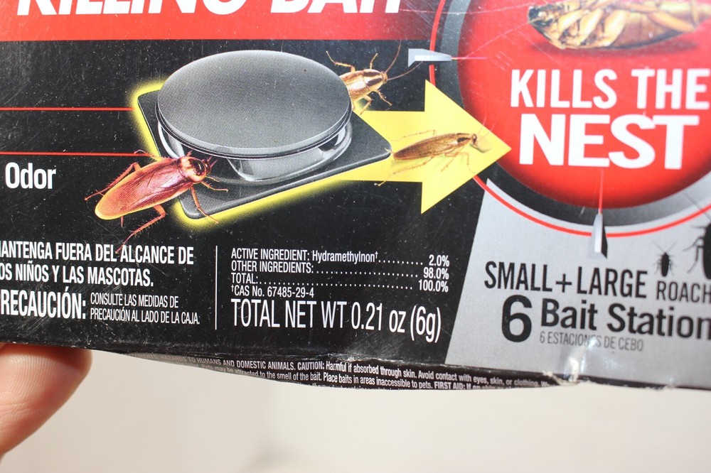 (3) Combat Roach Killing Bait Stations, 6 per box, 18 total! Sealed boxes new