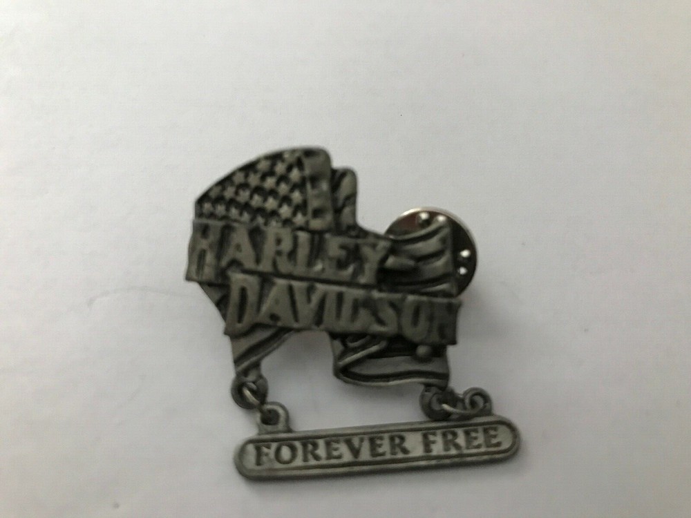 Harley Davidson For Ever Free Pin
