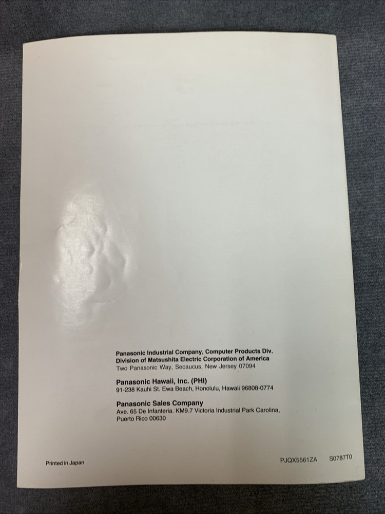 Panasonic KX-P1080i User Manual