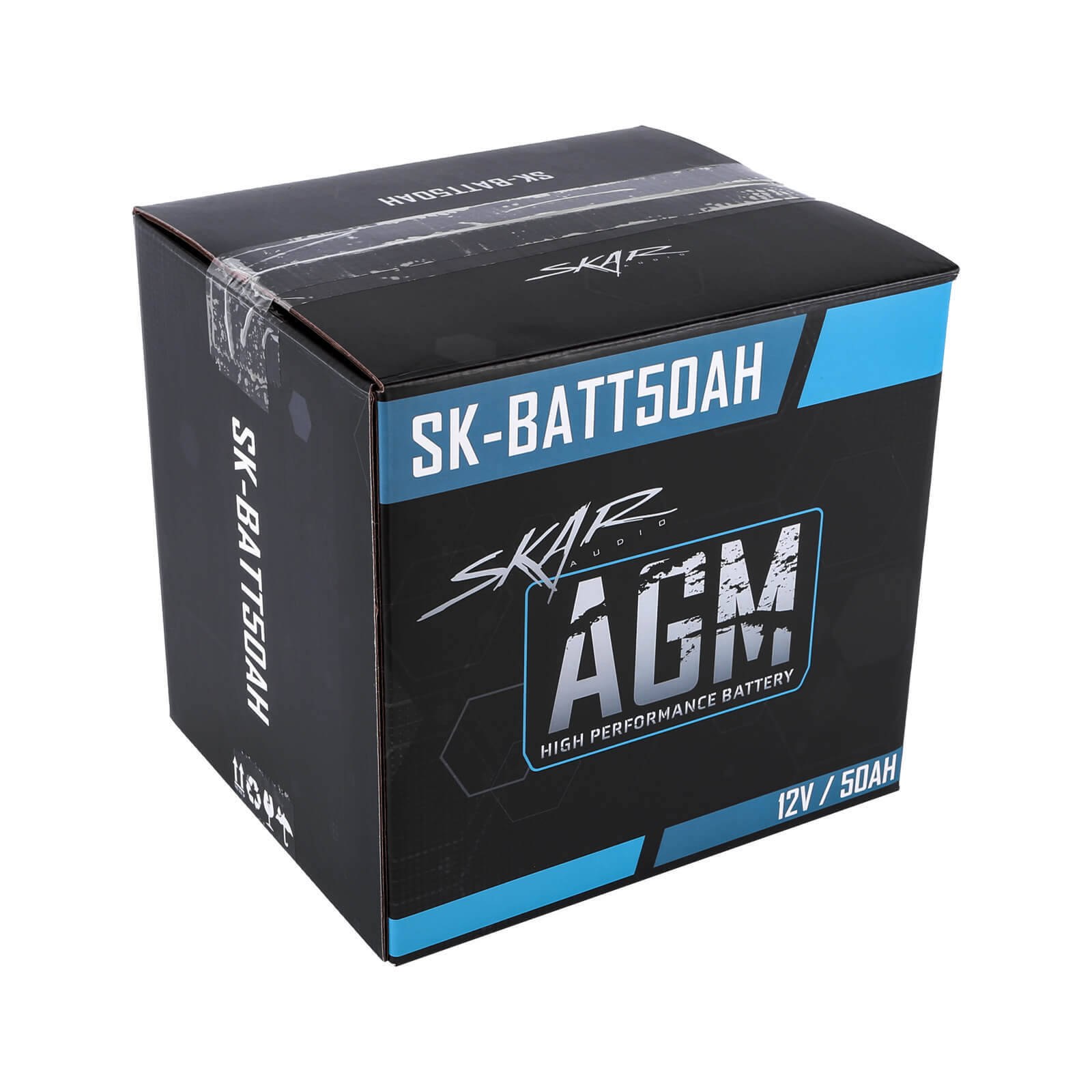 NEW SKAR AUDIO 12V 50Ah AGM HIGH PERFORMANCE CAR AUDIO BATTERY | SK-BATT50AH