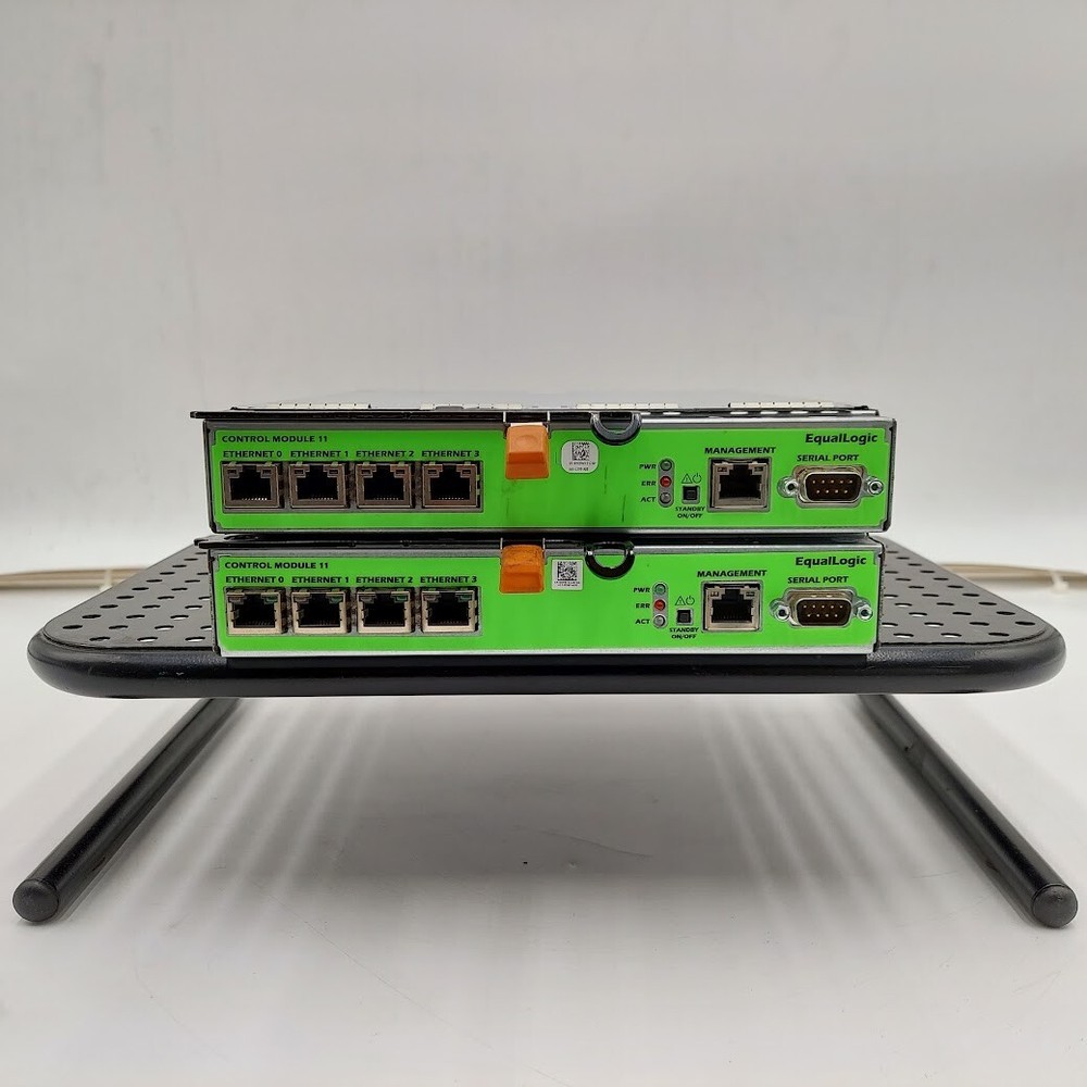 LOT OF 2 DELL E09M001 EQUALLOGIC CONTROL MODULE TYPE 11 CONTROLLER E09M001 E09M
