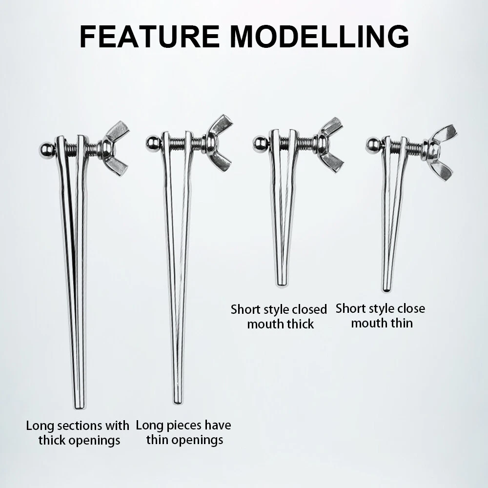Stainless Steel Urethral Dicks Adjustable Penis Plug Dilator Stretcher Expander