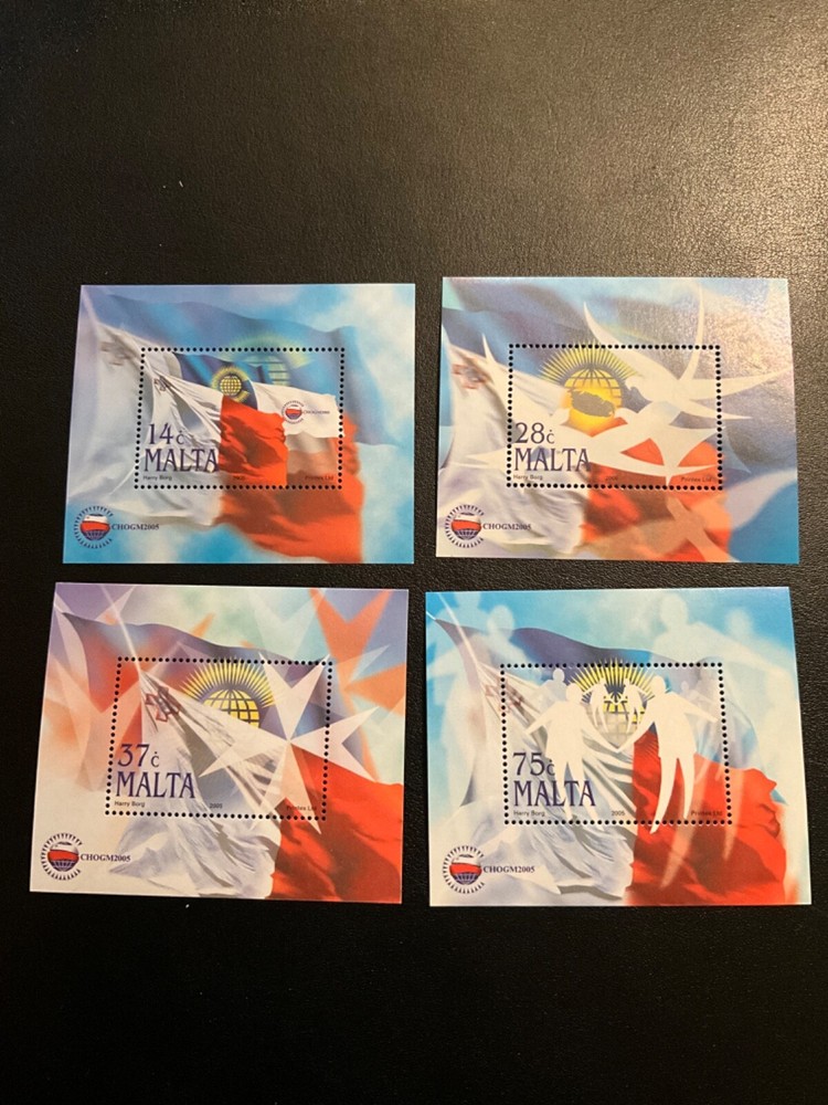 Malta Scott #1228-31 never hinged