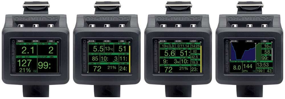 Scubapro G2 Wrist Dive Computer Only - Black (05.080.101)