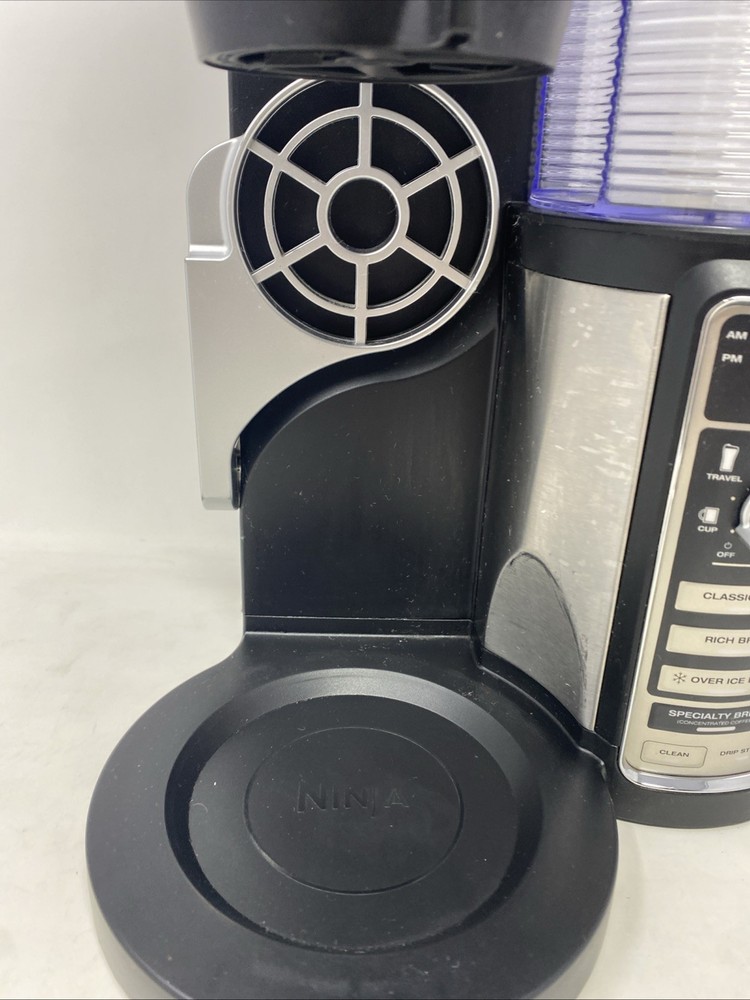 Ninja Coffee Maker CF086 Single Serve Brew Bar Cleaned Tested Working