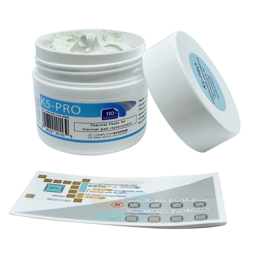 Viscous Thermal Paste 110g for Liquid Pad Replacement - Compatible with iMac, RT