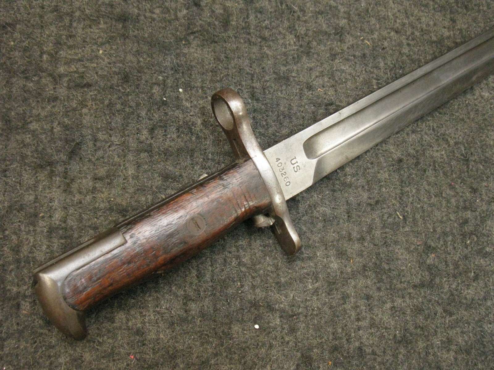 WWI Era Springfield Armory M1905 Rifle Bayonet M1903 M1 Garand