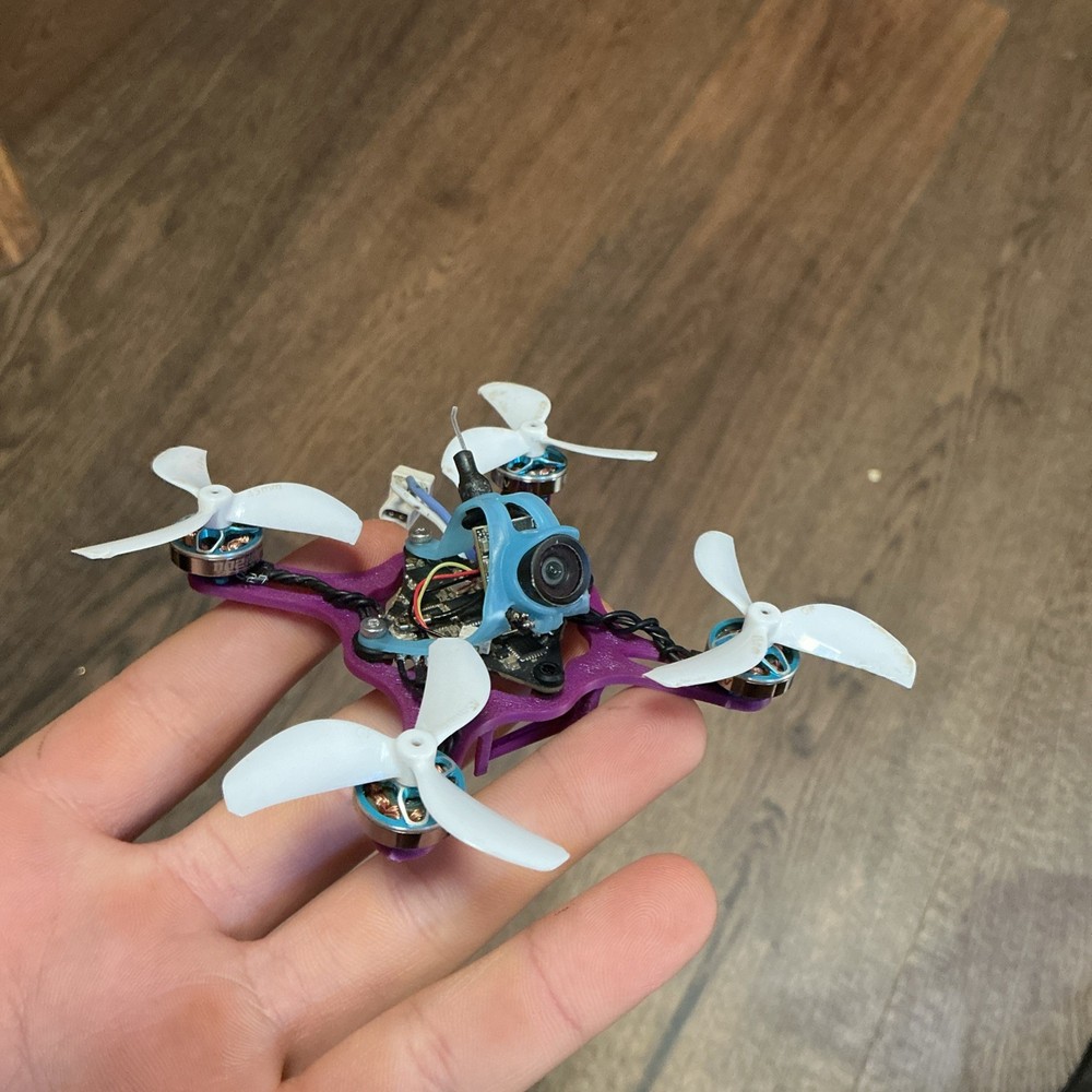 Tiny Whoop Guard-less X-Frame (Reinforced Material) Ultra Durable Drone Frame