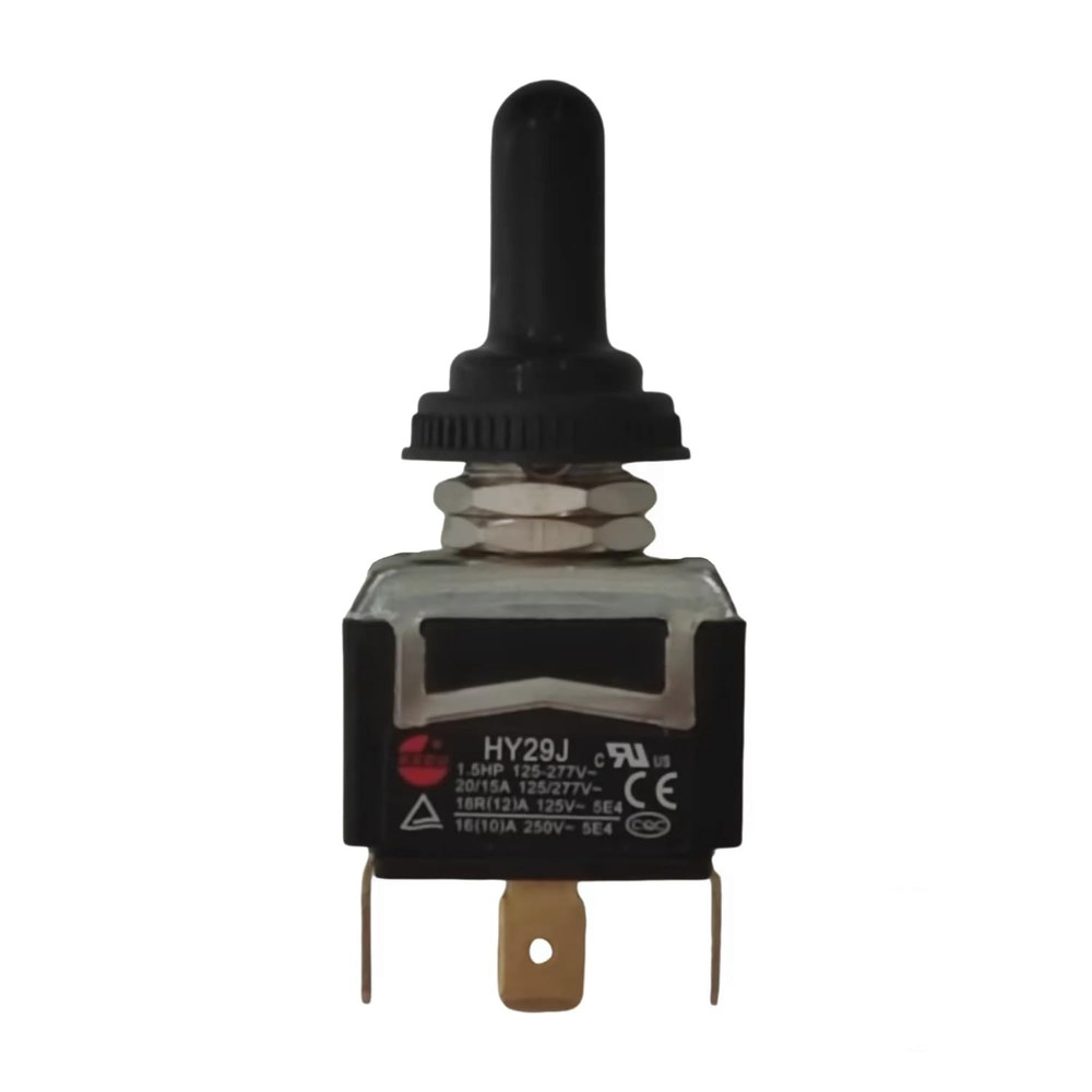 HY29J 3Pins Toggle Switch On-Off-On Dust-Proof Switches with Bilateral Automatic