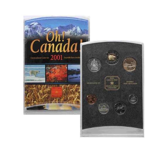 2001 Oh! Canada Uncirculated Coin Set