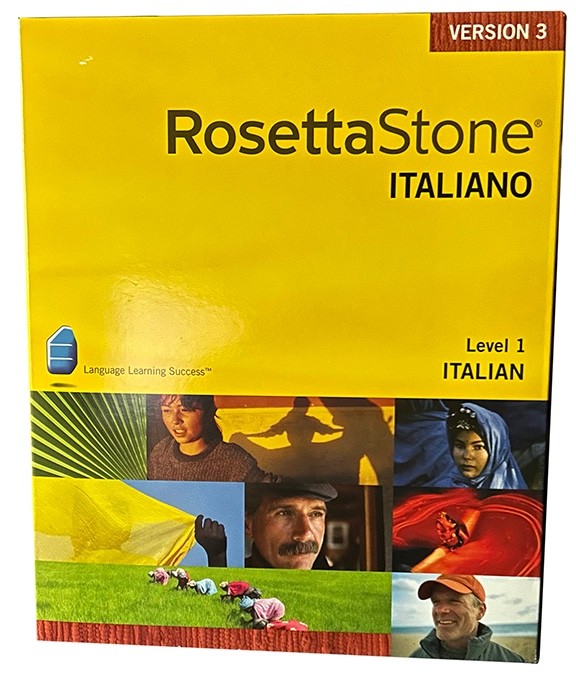 Rosetta Stone, Italian, Level 1, Version 3, WIN/MAC CD-ROM, Personal Edition