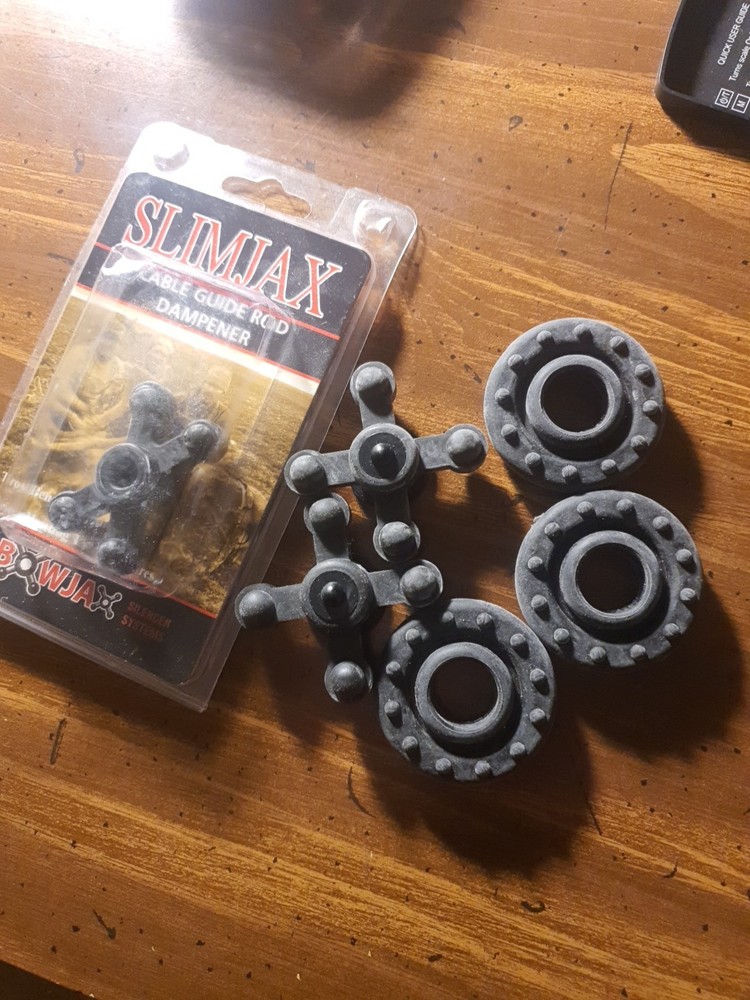 Bowjax Slimjax Cable Guard Dampener  Solid Limb & Stabilizer Archery Lot